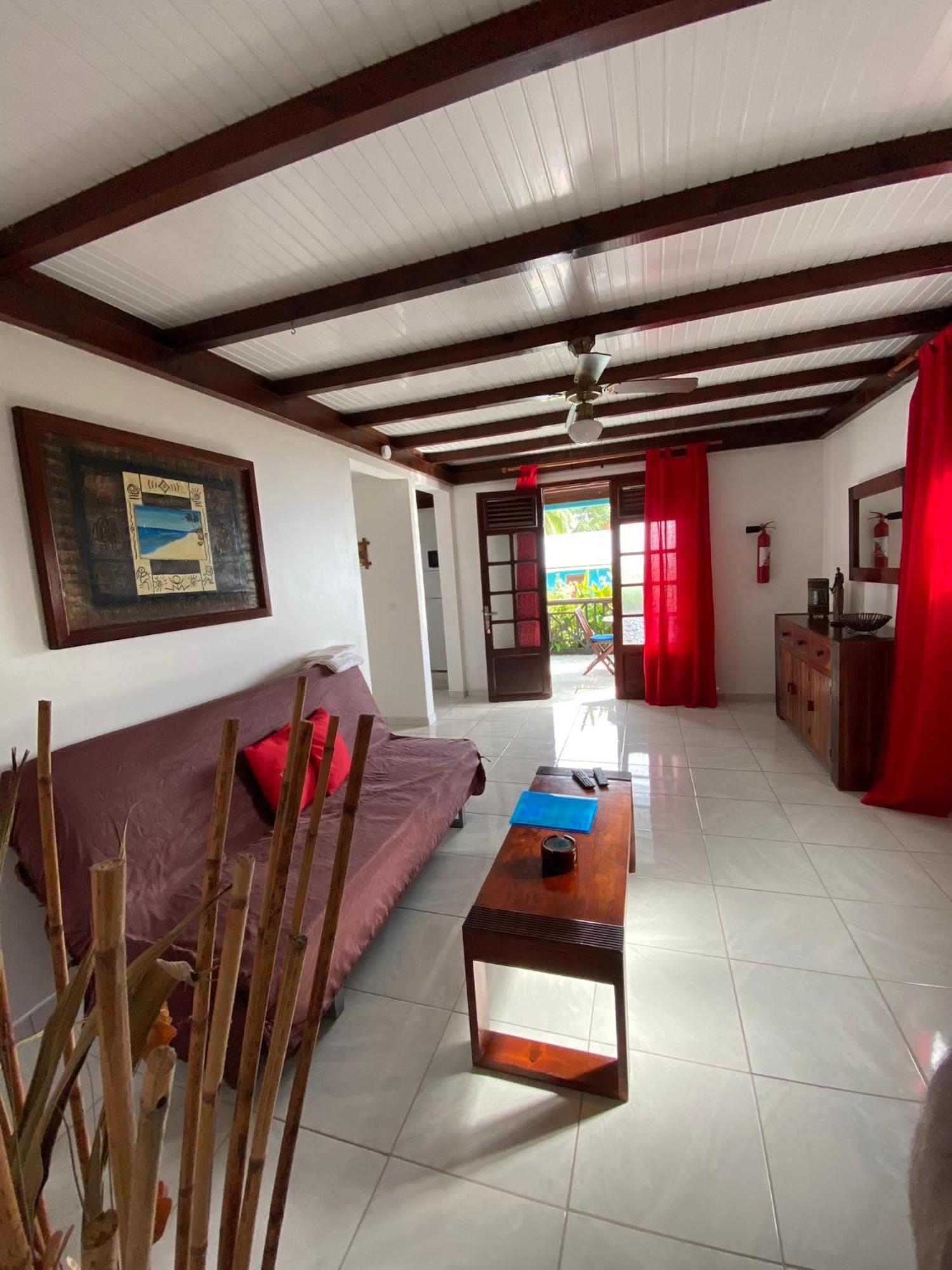 Les Villas Pameyaque 2 F2 Avec 1 Piscine Et 1 F3 Avec 1 Piscine, Superbe Vue Sur La Mer Riviere-Salee Zewnętrze zdjęcie