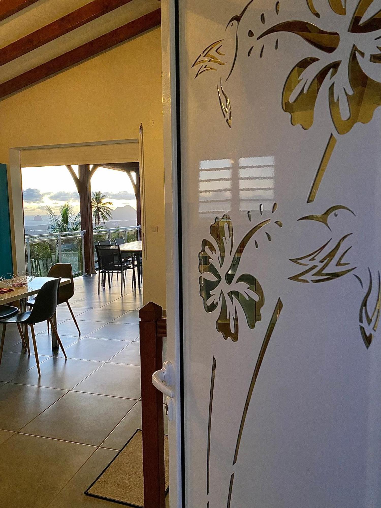 Les Villas Pameyaque 2 F2 Avec 1 Piscine Et 1 F3 Avec 1 Piscine, Superbe Vue Sur La Mer Riviere-Salee Zewnętrze zdjęcie
