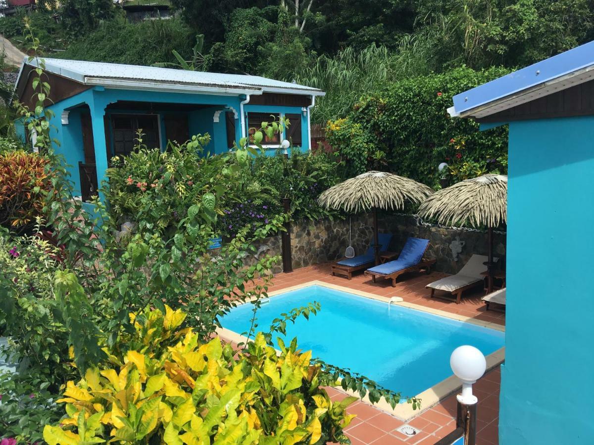 Les Villas Pameyaque 2 F2 Avec 1 Piscine Et 1 F3 Avec 1 Piscine, Superbe Vue Sur La Mer Riviere-Salee Zewnętrze zdjęcie